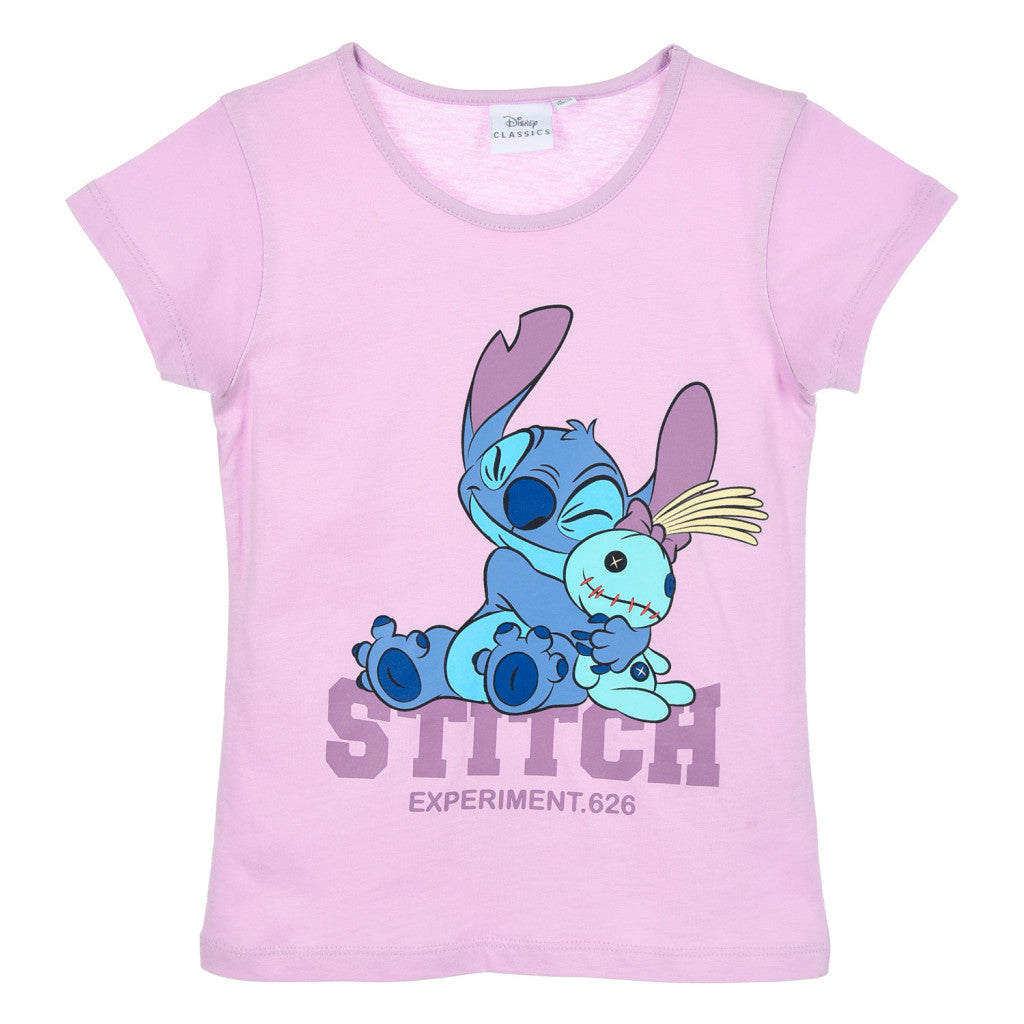 Disney Lilo un Stitch Experiment bērnu īsroku krekls, 3 gadi