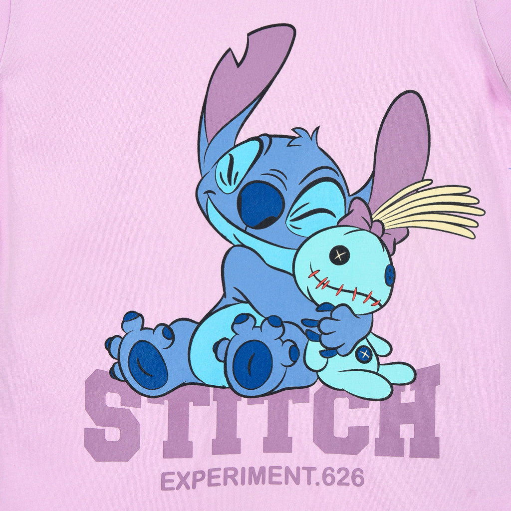 Disney Lilo un Stitch Experiment bērnu īsais T-krekls, topiņš 4 gadi