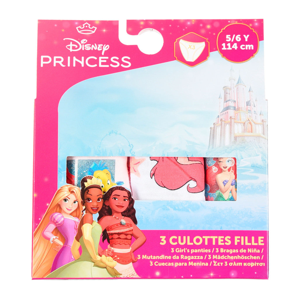 Disney Princess Ariel bērnu apakšveļa, biksītes 3 gab./iepakojums 5/6 gadi
