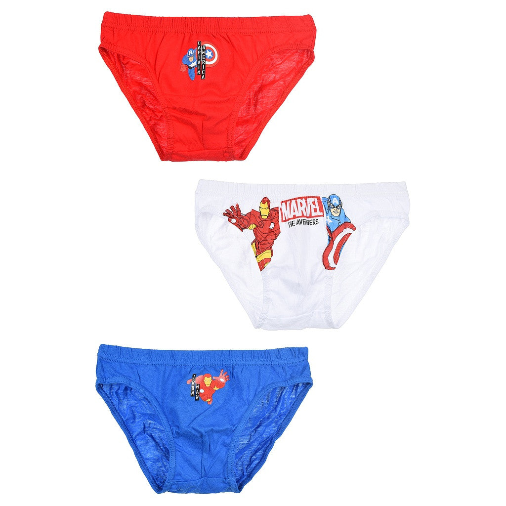 Avengers bērnu apakšveļa, 3 gab. iepakojumā, 4/5 gadi