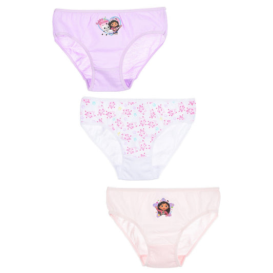 Gabby's Dollhouse bērnu apakšveļa, biksītes (3 gab./iepakojums) 5/6 gadi