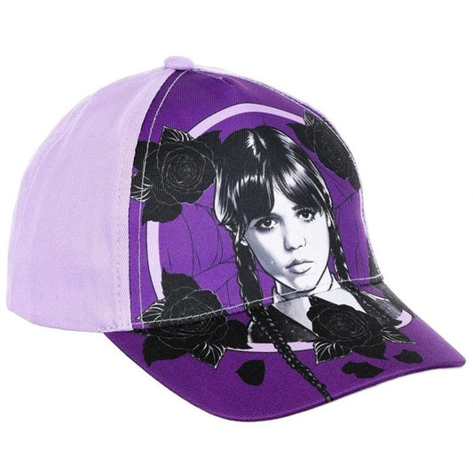 Wednesday Dark Vibes Purple bērnu beisbola cepure 52 cm