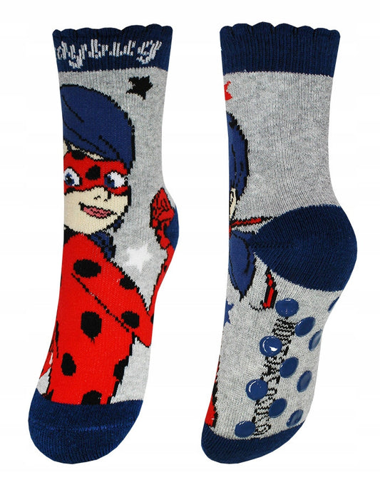Miraculous Ladybug bērnu biezās pretslīdes zeķes 23/26