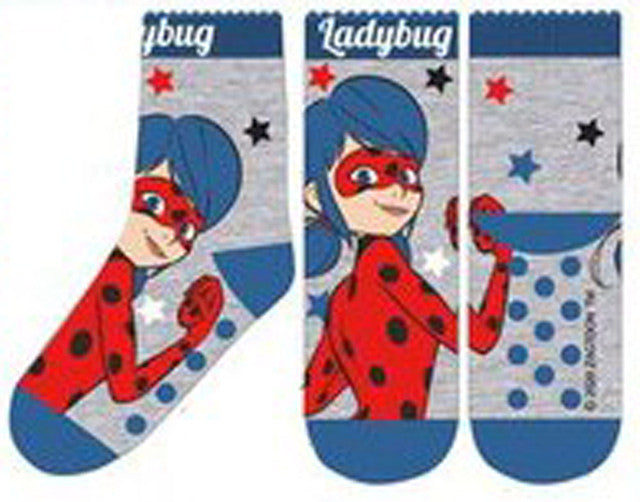 Miraculous Ladybug bērnu biezās neslīdošās zeķes 27/30