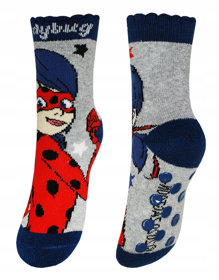 Miraculous Ladybug bērnu biezās pretslīdes zeķes 31/34