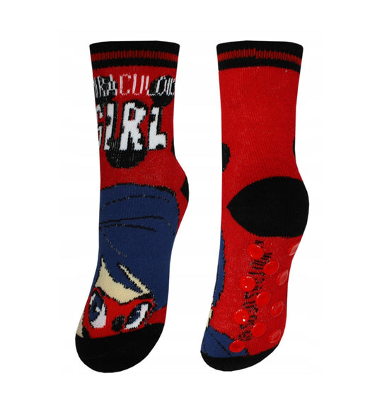 Miraculous Ladybug bērnu biezās pretslīdes zeķes 27/30