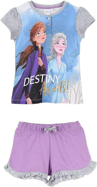 Disney Frozen bērnu īsā pidžama dāvanu kastītē 4 gadi