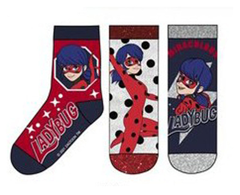 Miraculous Ladybug bērnu zeķes 27/30