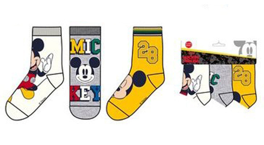 Disney Mickey bērnu zeķes 31/34
