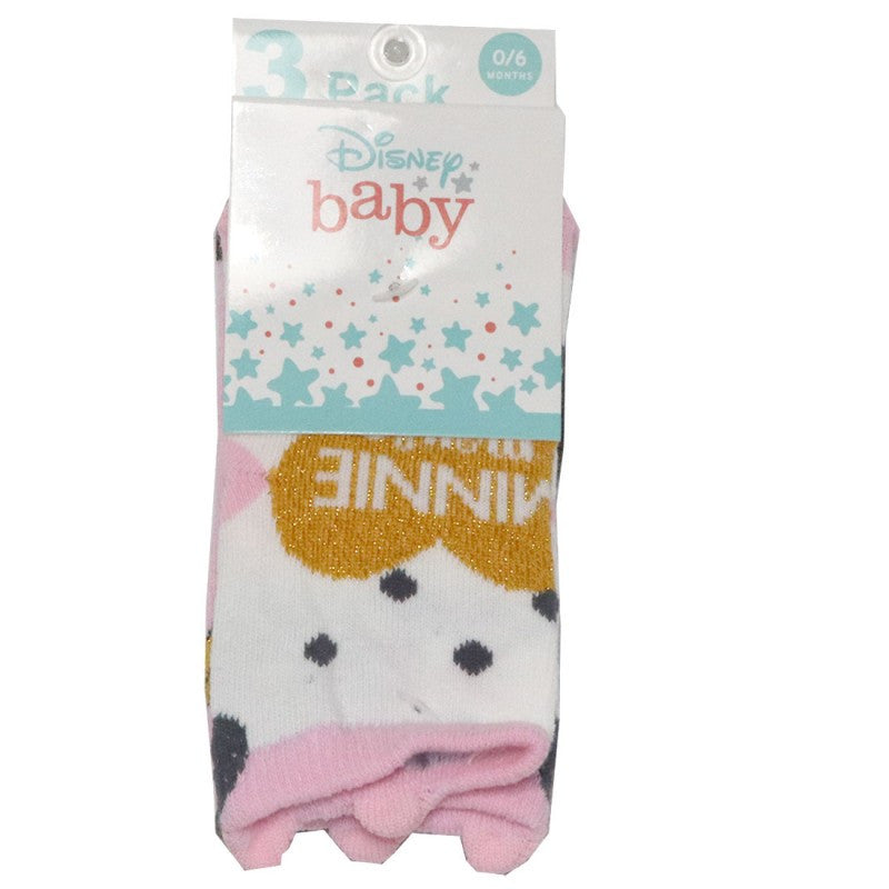 Disney Minnie mazuļu zeķītes 0/6 mēneši