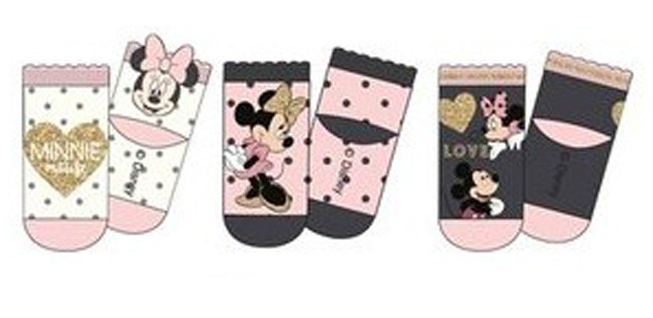 Disney Minnie mazuļu zeķītes 0/6 mēneši