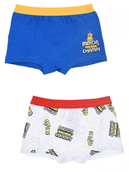 Minions bērnu bokseršorti 2 gab. iepakojumā 2/3 gadi