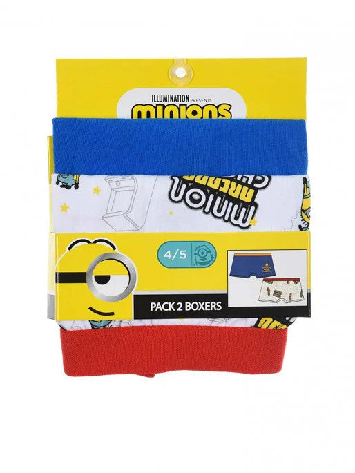 Minions bērnu bokseršorti 2 gab. iepakojumā 2/3 gadi