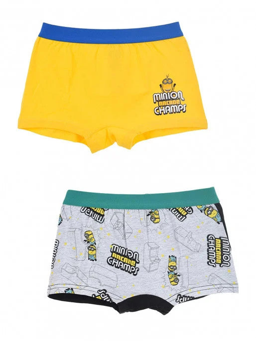 Minions bērnu bokseršorti 2 gab. iepakojumā 4/5 gadi