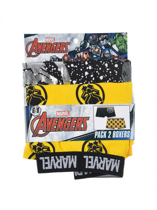 Avengers bērnu bokseršorti, 2 gab. iepakojumā, 6/8 gadi