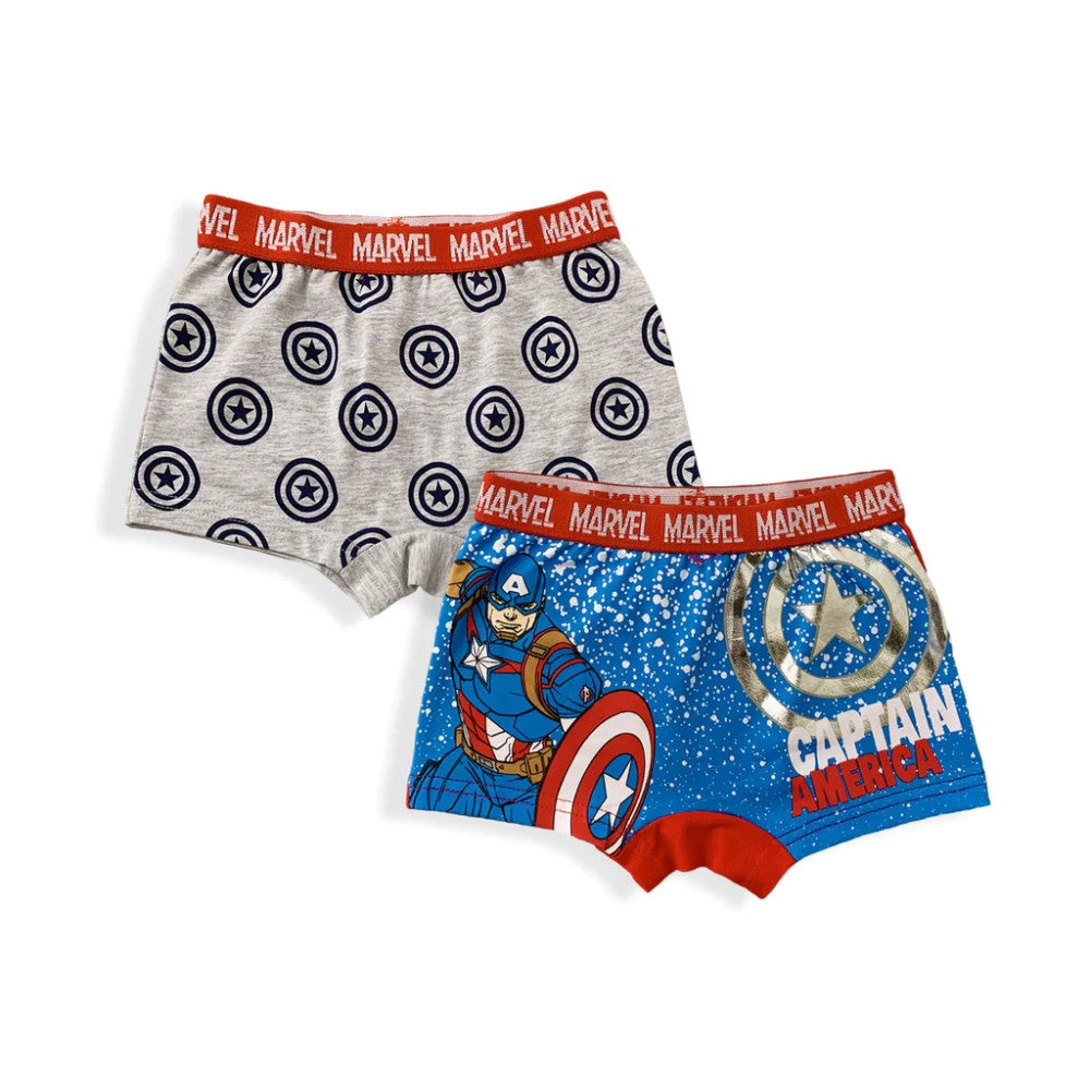 Avengers bērnu bokseršorti, 2 gab. iepakojumā, 4/5 gadi