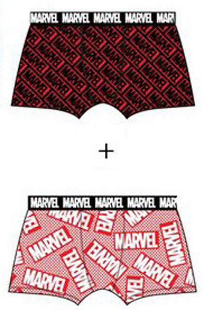 Vīriešu bokseršorti "Avengers: Marvel" (2 gab.) iepakojumā S