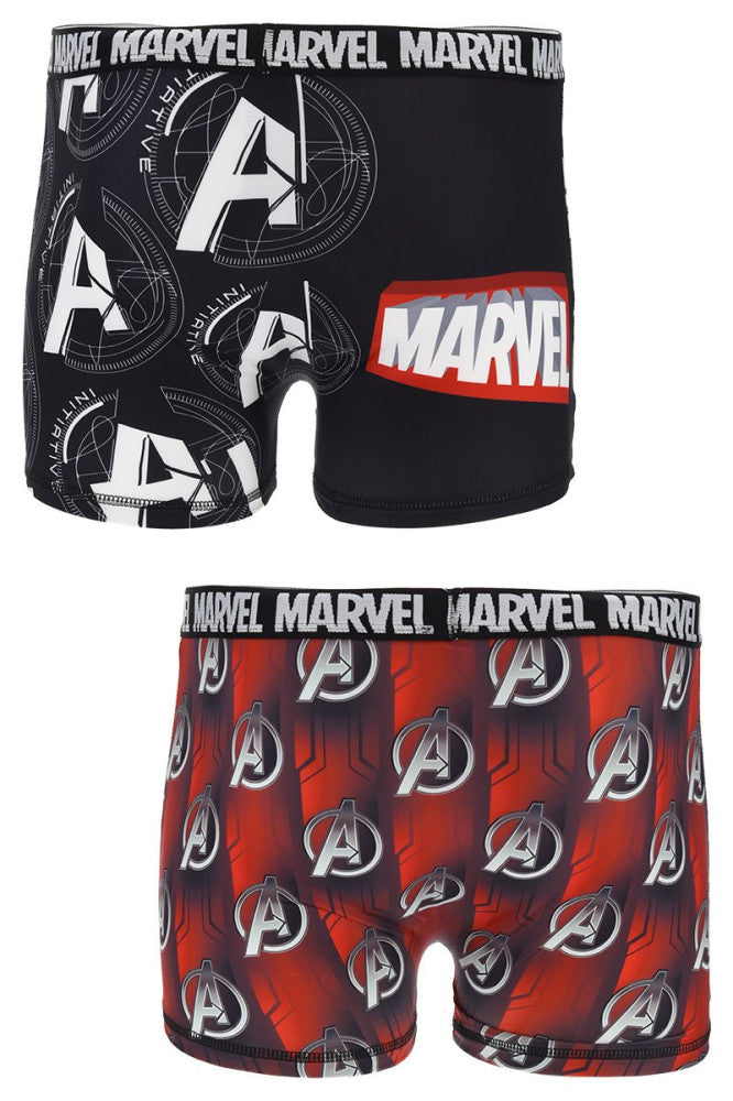 Vīriešu bokseršorti "Avengers" (2 gab. iepakojumā) M izmērs