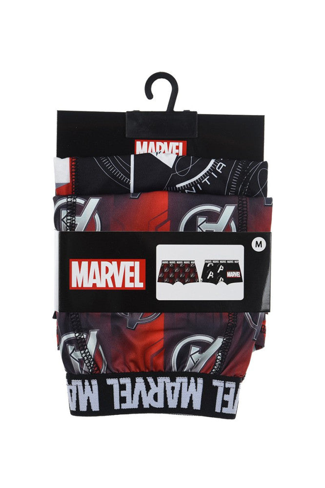 Vīriešu bokseršorti "Avengers" (2 gab. iepakojumā) S izmērs
