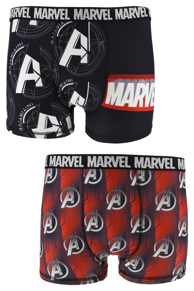 Vīriešu bokseršorti "Avengers" (2 gab. iepakojumā) XL