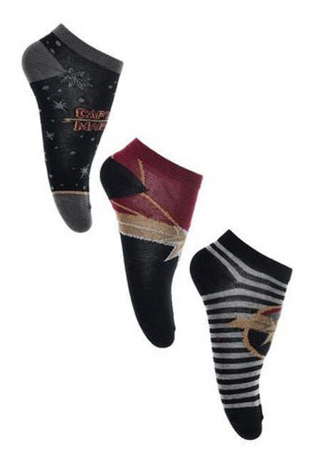 Kapteinis Marvel Kapteinis Marvel, sieviešu sporta zeķes 36/38