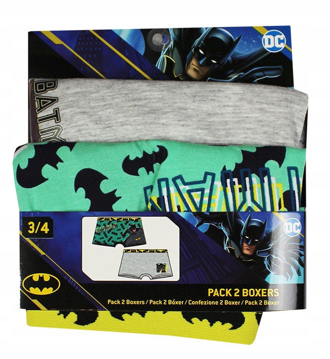 Batman bērnu bokseršorti, 2 gab. iepakojumā, 3/4 gadi