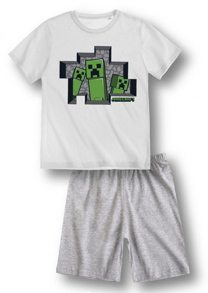 Minecraft bērnu īsā pidžama 6 gadi