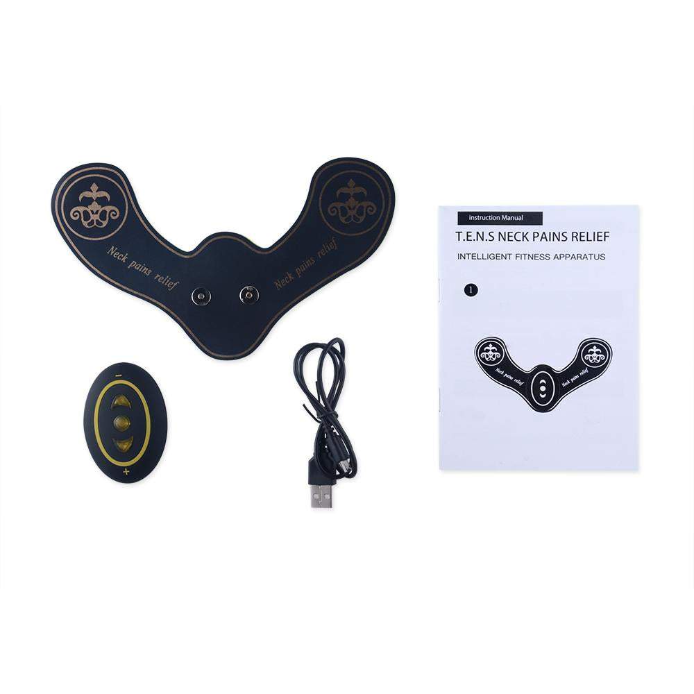 Kakla masieris EMS elektro-stimulators kakla masāžai