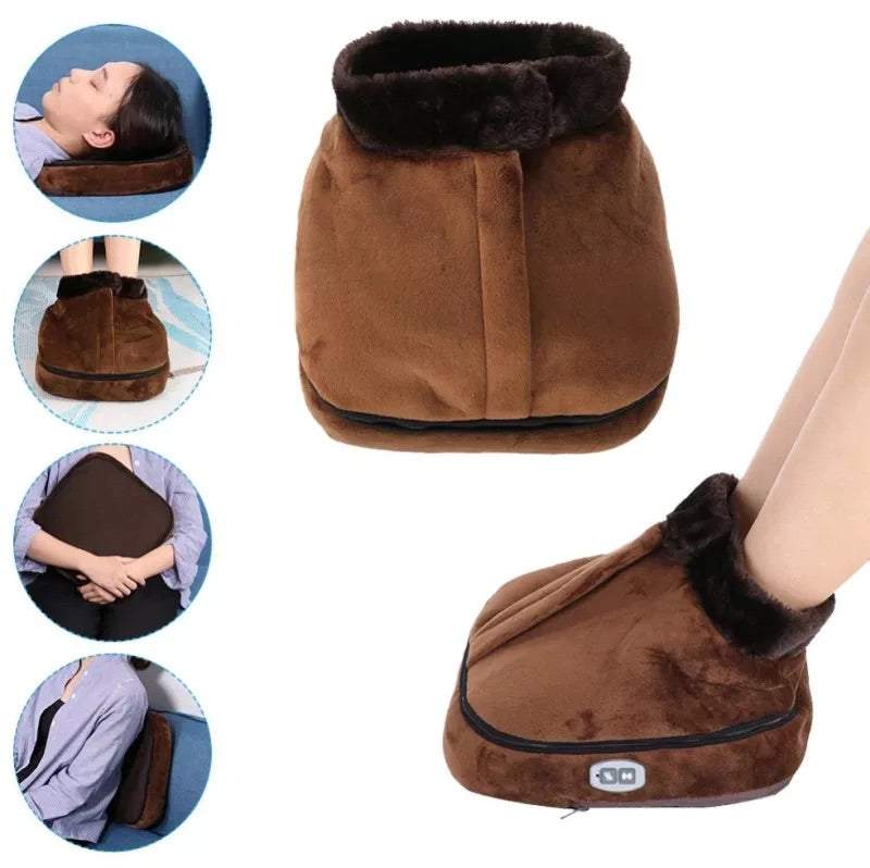 Pēdu sildītājs ar masāžas funkciju