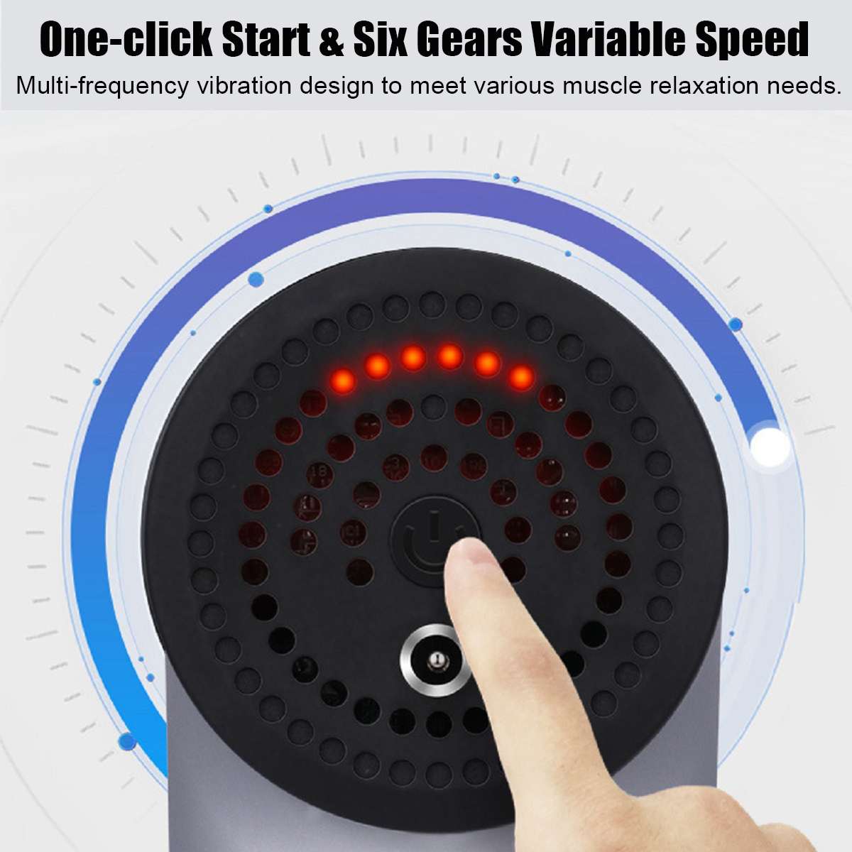 Masāžas trieciena pistole, bezvadu muskuļu masieris