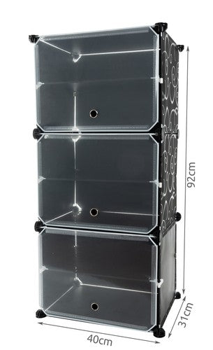 Moduļu apavu plaukts — 6 līmeņi