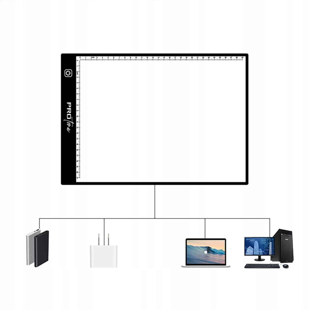 Izgaismots rasēšanas dēlis SM-006