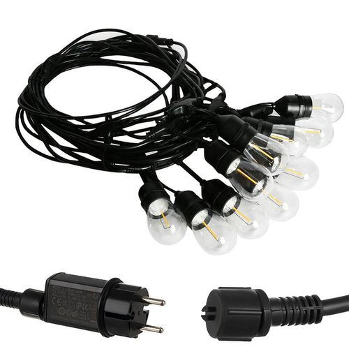 Piekaramās dārza lampiņas 5m 24V