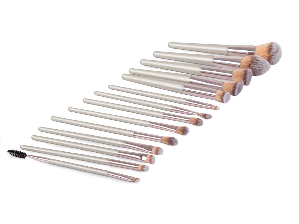 Profesionālo grima otu komplekts 14 gabali ar maciņu