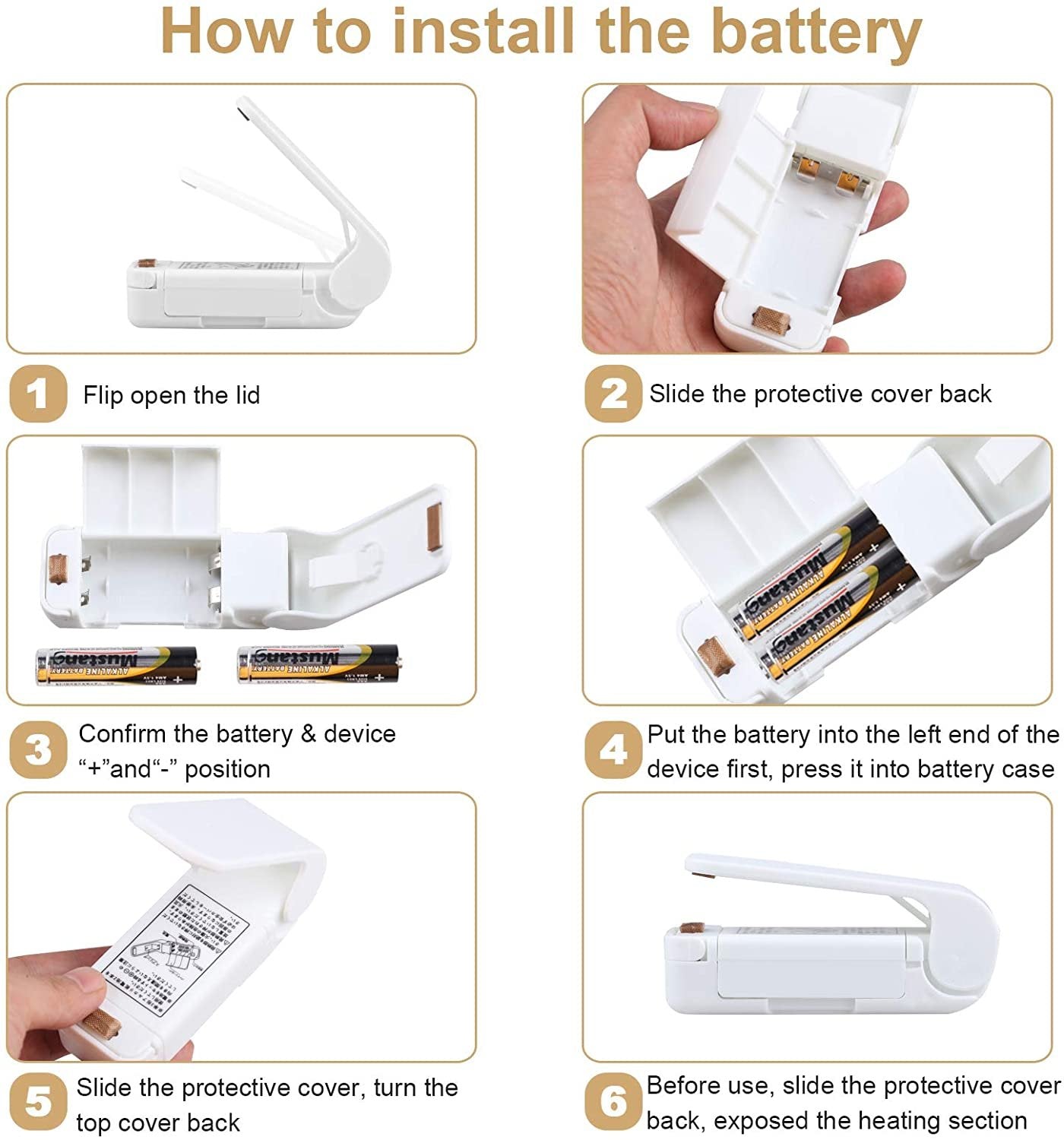 Mini plastmasas iepakojumu aiztaisāmais