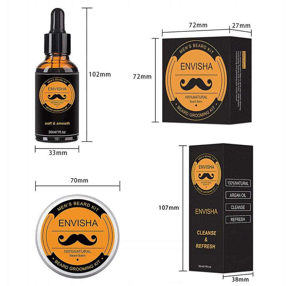 Komplekts bārdas audzēšanai un kopšanai