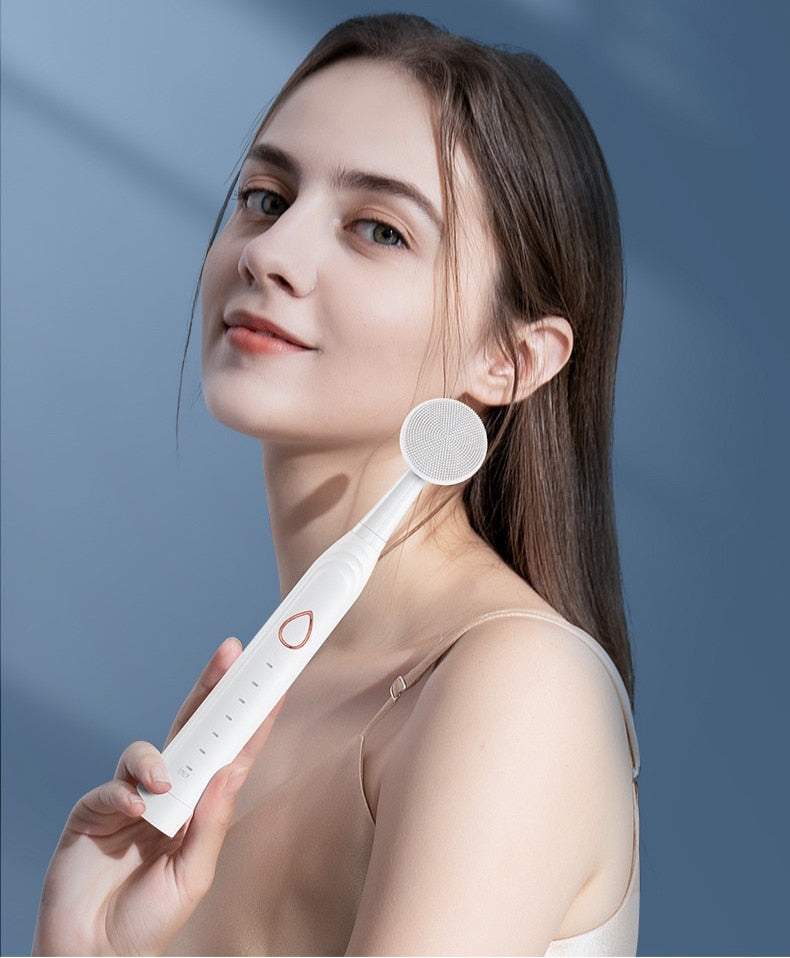 Elektriskā zobu birste 3iekš1, sejas birstīte un sejas masieris