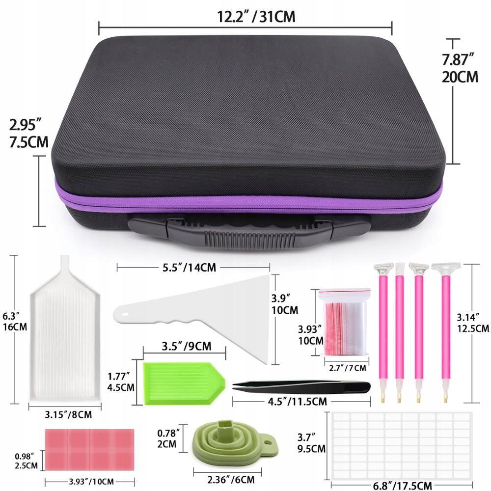 Izšūšanas komplekts ar dimantiem