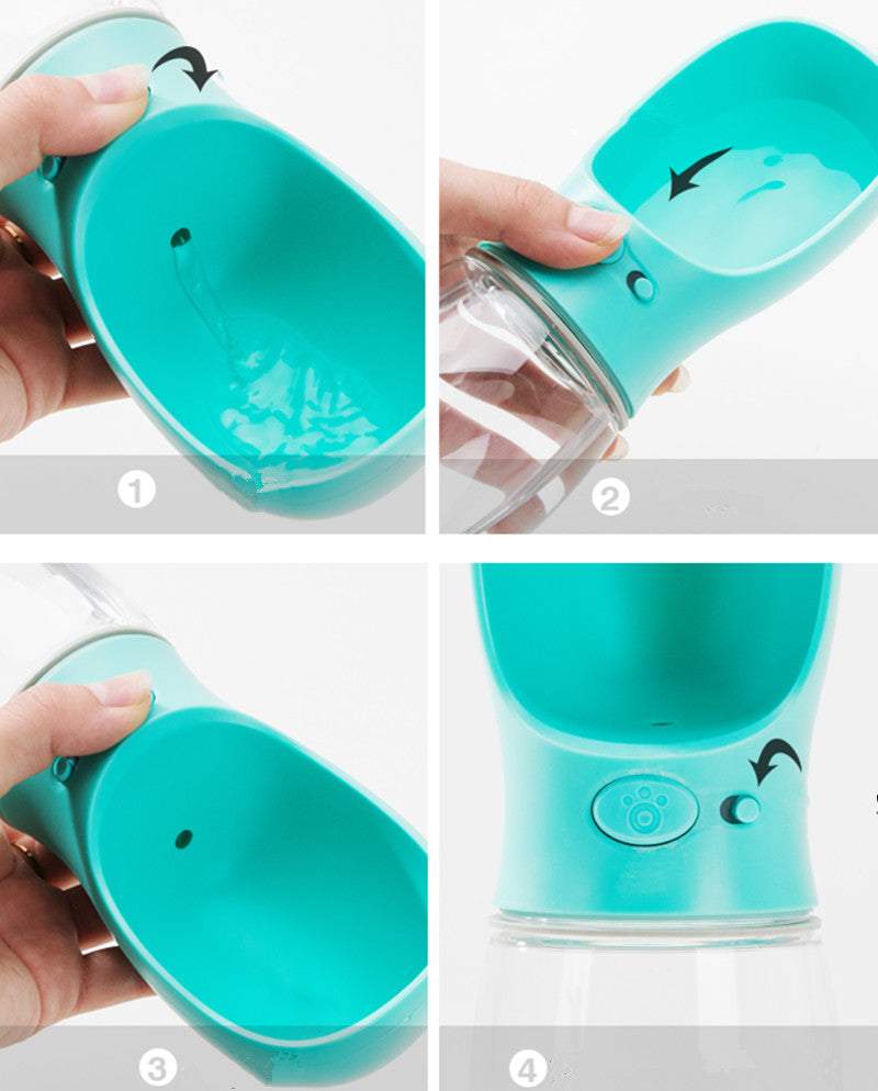 Ūdens pudele suņiem 350 ml