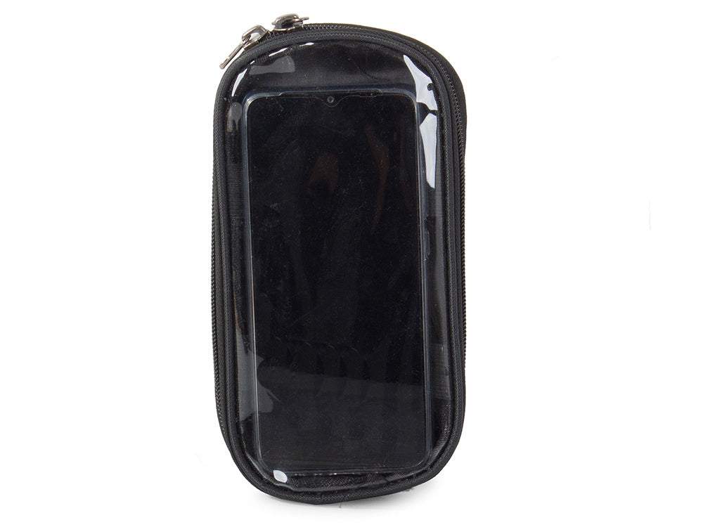 Velosipēda rāmja bagāžnieks ar telefona turētāju