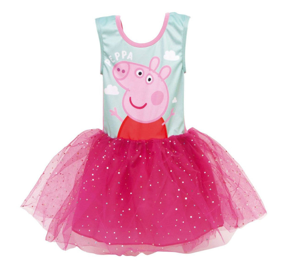 Peppa Pig Cloud bērnu baleta kleita no tilla 2-6 gadi