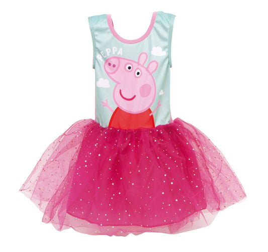 Peppa Pig Cloud bērnu baleta kleita no tilla 2-6 gadi