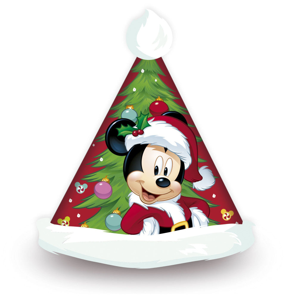 Disney Mikija Ziemassvētku vecīša cepure 37 cm