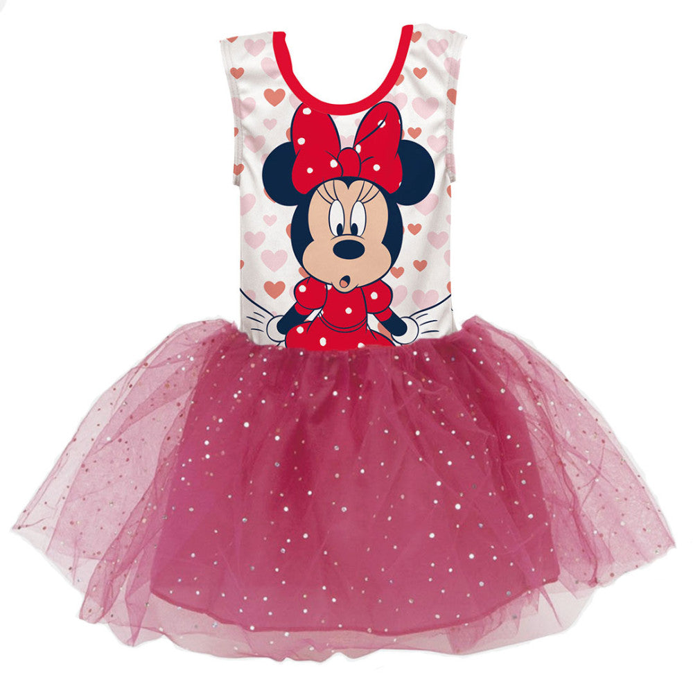 Disney Minnie Heart bērnu tilla baleta kleita 2-6 gadi