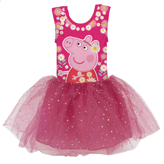 Peppa Pig Daisy bērnu baleta kleita no tilla 2-6 gadiem