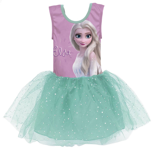 Disney Frozen Elsa bērnu tilla baletkleita 4-8 gadi