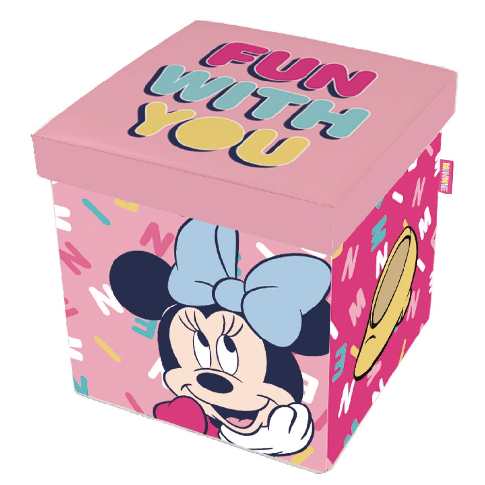 Disney Minnie rotaļlietu uzglabāšanas kaste 30√ó30√ó30 cm