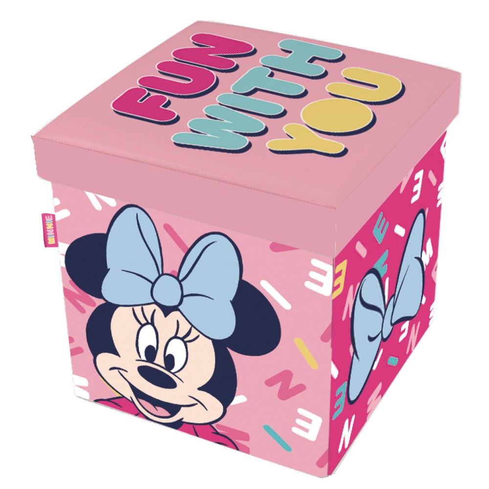 Disney Minnie rotaļlietu uzglabāšanas kaste 30√ó30√ó30 cm