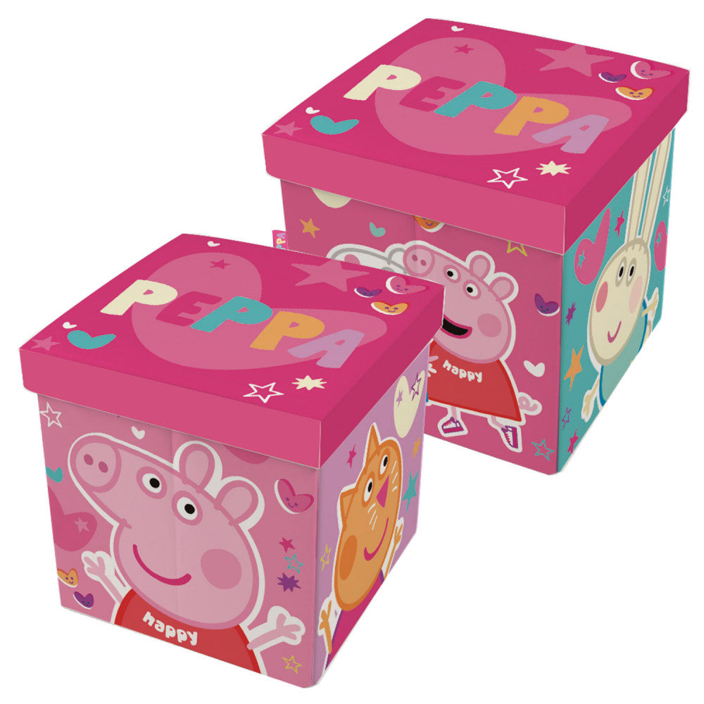 Peppa Pig rotaļlietu uzglabāšanas kaste 30√ó30√ó30 cm
