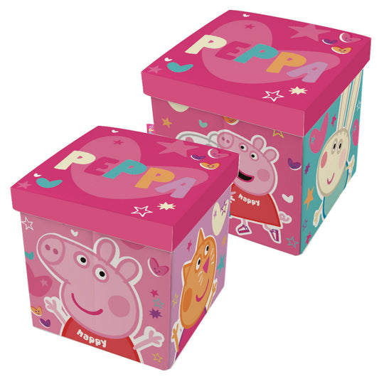 Peppa Pig rotaļlietu uzglabāšanas kaste 30√ó30√ó30 cm